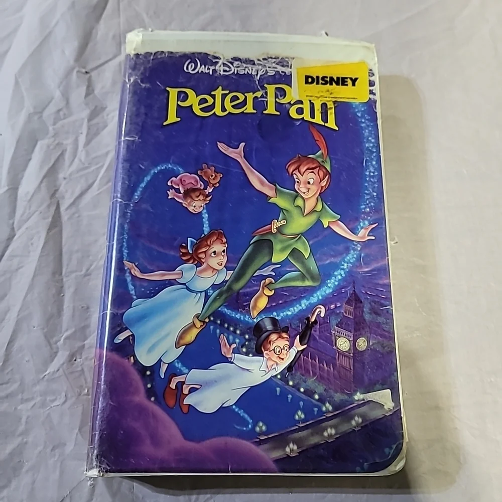 Disney Peter Pan VHS Tape